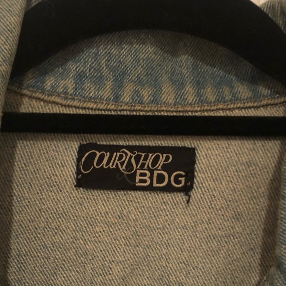 Courtshop X BDG Vintage distressed denim jacket. Size S/M. - Picture 3 of 3